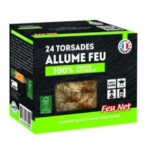 Torsades allume-feux 24 pièces