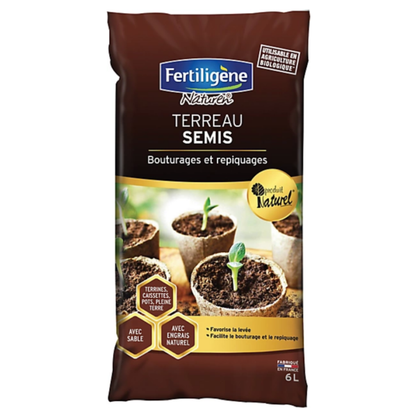 Terreau Semis Fertiligène 6L