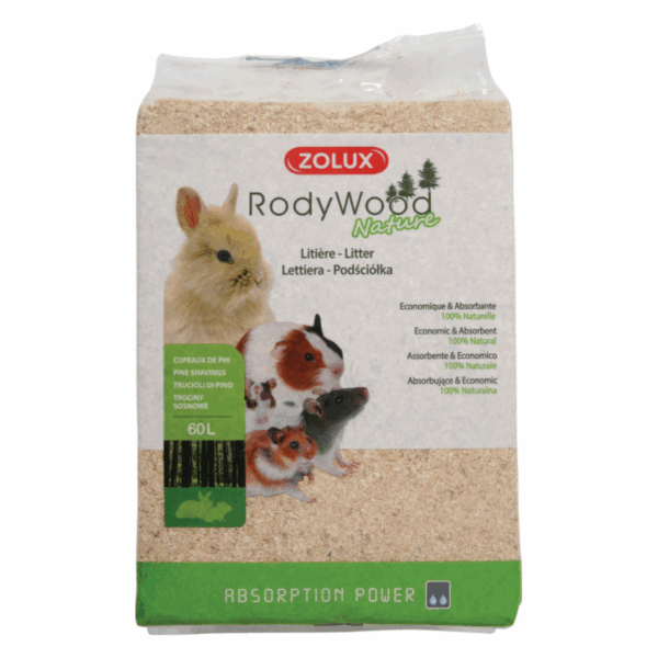 Litière RodyWood Nature - ZOLUX