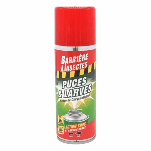 Aérosol Puces et Larves 200ml – BARRIÈRE À INSECTES