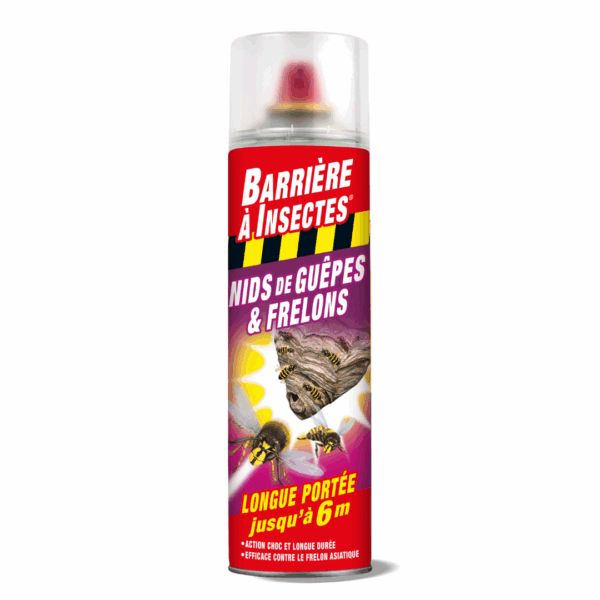 Anti-Nids de Guêpes & Frelons 500ml – BARRIÈRE À INSECTES