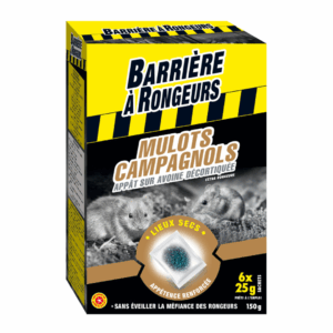 Appât campagnols 150g – BARRIÈRE À INSECTES