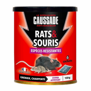 Appât céréales rats 150g – CAUSSADE