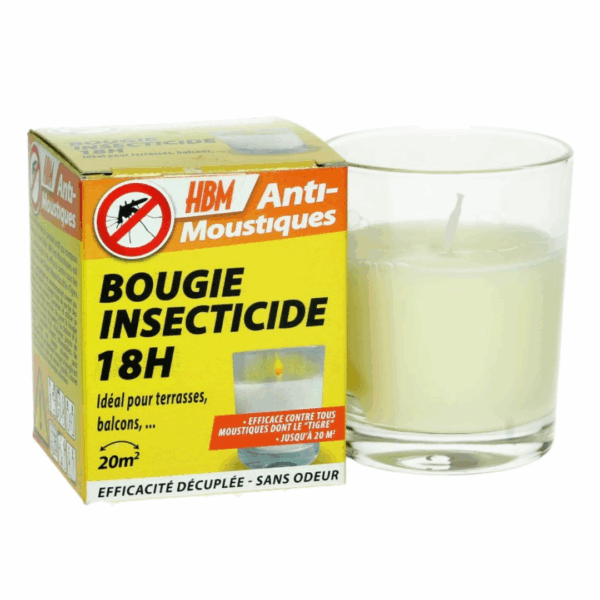 Bougie Insecticide Anti-Moustique 18H – HBM