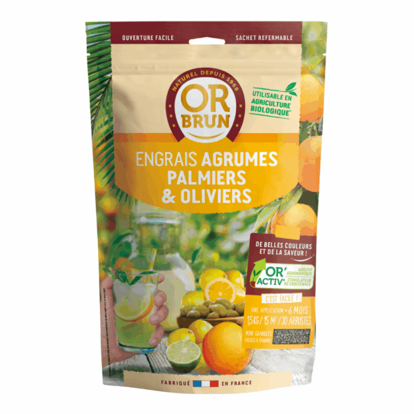Engrais Agrumes & Palmiers 1,5 kg – OR BRUN