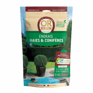 Engrais Haies & Conifères 1,5 kg – OR BRUN