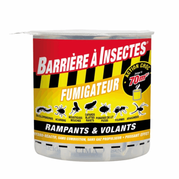 Fumigène Insectes 10 g – BARRIÈRE À INSECTES